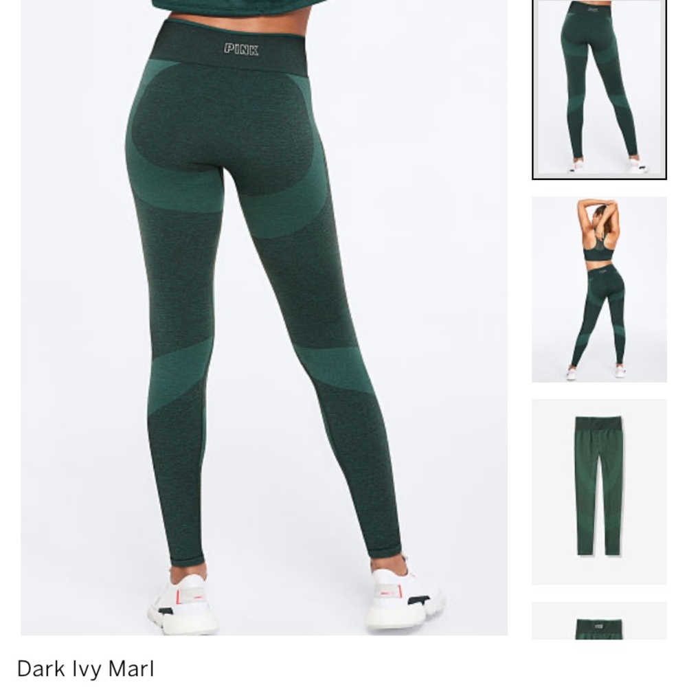 NWT Pink Seamless Workout Leggings